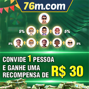 76m.com Indique amigos para receber um bônus